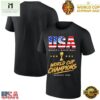 USA Team Champion FIBA Women’s Basketball World Cup Finals 2026 Black T Shirt, Stylish 2D Graphic Shirt Usa Team Champion Fiba Women S Basketball World Cup Finals 2026 Black T Shirt