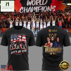 USA Women’s Basketball 2026 FIBA World Cup Champions 3D Shirt, Hot 3D Shirt Trend Usa Women S Basketball 2026 Fiba World Cup Champions 3D Shirt
