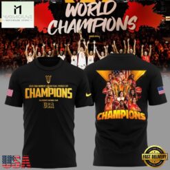 USA Women’s Basketball 2026 FIBA World Cup Champions Limited Edition T Shirt, Hot 3D Shirt Trend Usa Women S Basketball 2026 Fiba World Cup Champions Limited Edition T Shirt