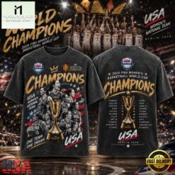 USA Women’s Basketball 2026 FIBA World Cup Champions One Team One Dream 3D Shirt, Hot 3D Shirt Trend Usa Women S Basketball 2026 Fiba World Cup Champions One Team One Dream 3D Shirt