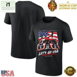 USA Women’s Basketball Bueckers Clark Reese Let’s Go USA FIBA World Cup 2026 T Shirt, Stylish 2D Graphic Shirt Usa Women S Basketball Bueckers Clark Reese Let S GO Usa Fiba World Cup 2026 T Shirt