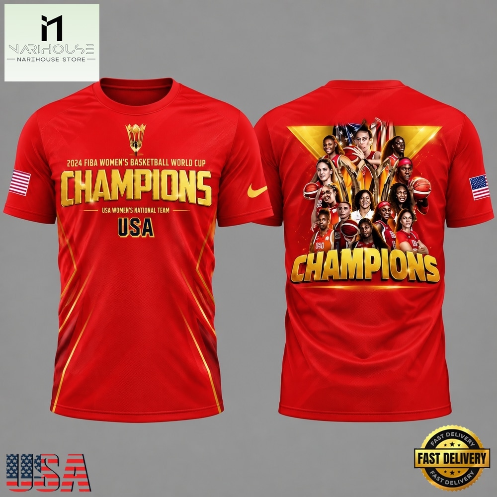 USA Women’s Basketball World Champions 2026 Berlin Final Victory Red T Shirt, Hot 3D Shirt Trend USA Women’s Basketball World Champions 2026 Berlin Final Victory Red T Shirt, Hot 3D Shirt Trend