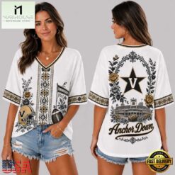 Vanderbilt Commodores NCAA Collegiate Pride Collection V Neck T Shirt, NCAA College V Neck Tee Vanderbilt Commodores Ncaa Collegiate Pride Collection V Neck T Shirt