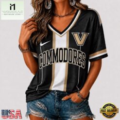 Vanderbilt Commodores NCAA Rivalry Game Spirit V neck T Shirt, NCAA College V Neck Tee Vanderbilt Commodores Ncaa Rivalry Game Spirit V Neck T Shirt