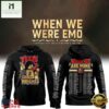 Vegas Golden Knights x EMO When We Are Home Schedule Hoodie, Hot 3D Shirt Trend Vegas Golden Knights X Emo When WE Are Home Schedule Hoodie