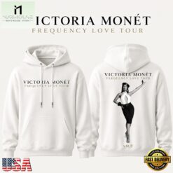 Victoria Monet Frequency Of Love Tour 2026 Graphic Limited Edition Hoodie, Popular 3D Music Tee Victoria Monet Frequency OF Love Tour 2026 Graphic Limited Edition Hoodie