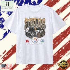 Vintage Pittsburgh Steelers Super Bowl XLIII American Football Conference T Shirt, Stylish 2D Graphic Shirt Vintage Pittsburgh Steelers Super Bowl Xliii American Football Conference T Shirt