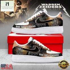 Warren Zeiders World Tour Custom Air Force 1 Shoes, Music Artist AF1 Shoes Warren Zeiders World Tour Custom Air Force 1 Shoes
