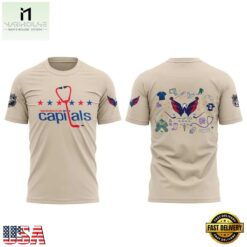 Washington Capitals x Nurse Appreciation Night 2026 Special New T Shirt, Hot 3D Shirt Trend Washington Capitals X Nurse Appreciation Night 2026 Special New T Shirt