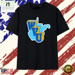 West Virginia Mountaineers University Logo T Shirt, Stylish 2D Graphic Shirt West Virginia Mountaineers University Logo T Shirt