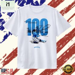 William Contreras Milwaukee Brewers Career 100 HR Signature T Shirt, Stylish 2D Graphic Shirt William Contreras Milwaukee Brewers Career 100 HR Signature T Shirt