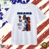 William Perry The Fridge Chicago Bears 72 T Shirt, Stylish 2D Graphic Shirt William Perry The Fridge Chicago Bears 72 T Shirt