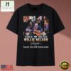 Willie Nelson 70 Years Of Music 1956 2026 Tribute Signatures T Shirt, Music Fan 2D Shirt Willie Nelson 70 Years OF Music 1956 2026 Tribute Signatures T Shirt