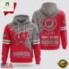 Wisconsin Badgers 2026 NCAA Personalized Faith Family Football Hoodie, NCAA College 3D Shirt Wisconsin Badgers 2026 Ncaa Personalized Faith Family Football Hoodie