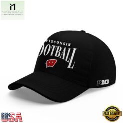 Wisconsin Badgers Football Head Coach Luke Fickell Jump Around 2026 Cap, Trending Cap Style Wisconsin Badgers Football Head Coach Luke Fickell Jump Around 2026 Cap