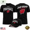 Wisconsin Badgers Football Jump Around 2026 Graphic T Shirt, Hot 3D Shirt Trend Wisconsin Badgers Football Jump Around 2026 Graphic T Shirt