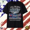 Yes I'm Old But I Saw Blues Greatness Thank You For The Memories T Shirt, Stylish 2D Graphic Shirt Yes I M Old But I Saw Blues Greatness Thank You For The Memories T Shirt