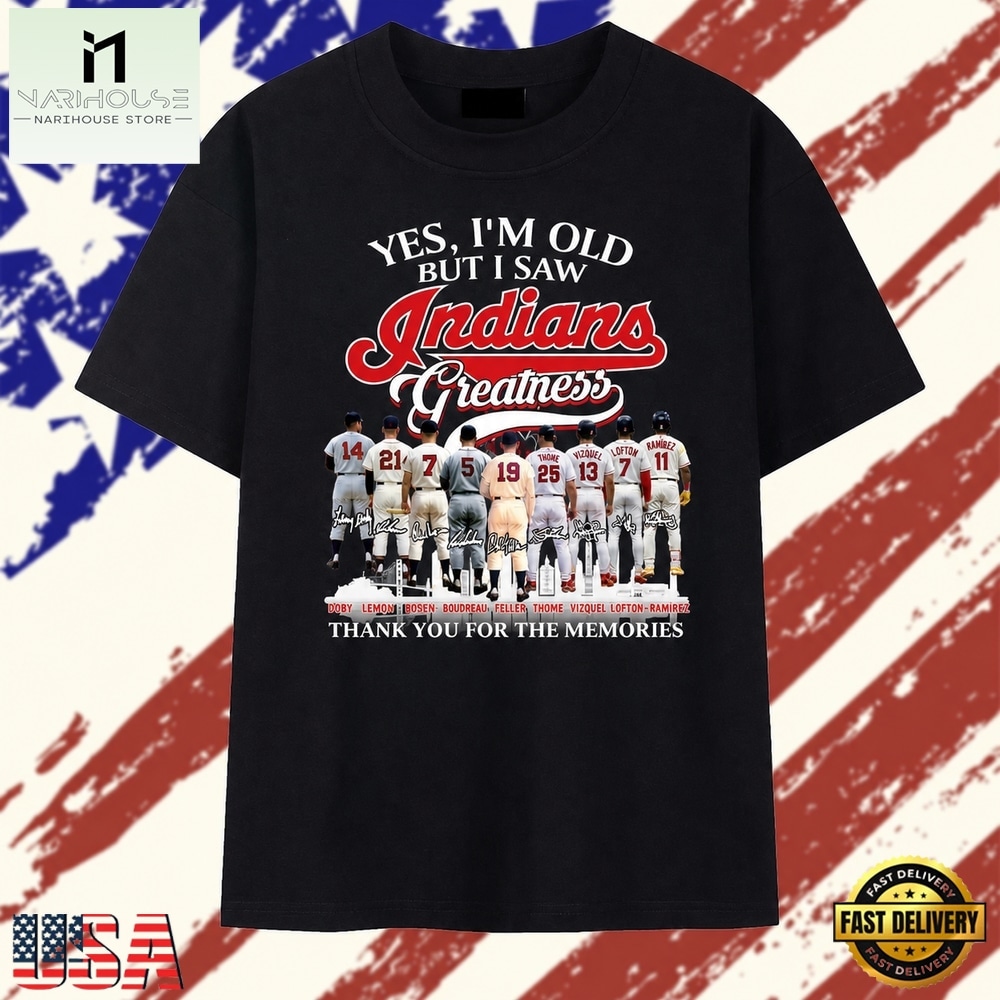 Yes I'm Old But I Saw Indians Greatness Signatures Graphic T Shirt, Stylish 2D Graphic Shirt Yes I'm Old But I Saw Indians Greatness Signatures Graphic T Shirt, Stylish 2D Graphic Shirt