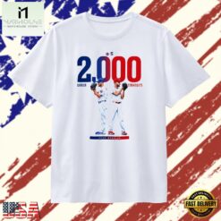 Zack Wheeler 2000 Career Strikeouts NY Mets and Philadelphia Phillies T Shirt, Stylish 2D Graphic Shirt Zack Wheeler 2000 Career Strikeouts NY Mets And Philadelphia Phillies T Shirt