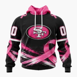 NFL San Francisco 49ers Personalized Pink Fights Breast Cancer 2026 Design Hoodie, TShirt, Sweatshirt, NFL Sporty Shirt Nfl San Francisco 49ers Personalized Pink Fights Breast Cancer 2026 Design Hoodie Tshirt Sweatshirt 1