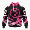 NFL Pittsburgh Steelers Personalized Pink Fights Breast Cancer 2026 Design Hoodie, TShirt, Sweatshirt, NFL Sporty Shirt Nfl Pittsburgh Steelers Personalized Pink Fights Breast Cancer 2026 Design Hoodie Tshirt Sweatshirt 1