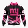 NFL New York Giants Personalized Pink Fights Breast Cancer 2026 Design Hoodie, TShirt, Sweatshirt, NFL Sporty Shirt Nfl New York Giants Personalized Pink Fights Breast Cancer 2026 Design Hoodie Tshirt Sweatshirt 1