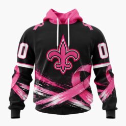 NFL New Orleans Saints Personalized Pink Fights Breast Cancer 2026 Design Hoodie, TShirt, Sweatshirt, NFL Sporty Shirt Nfl New Orleans Saints Personalized Pink Fights Breast Cancer 2026 Design Hoodie Tshirt Sweatshirt 1