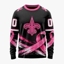 NFL New Orleans Saints Personalized Pink Fights Breast Cancer 2026 Design Hoodie, TShirt, Sweatshirt, NFL Sporty Shirt Nfl New Orleans Saints Personalized Pink Fights Breast Cancer 2026 Design Hoodie Tshirt Sweatshirt 4