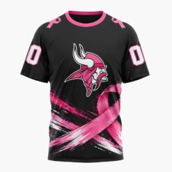 NFL Minnesota Vikings Personalized Pink Fights Breast Cancer 2026 Design Hoodie, TShirt, Sweatshirt, NFL Sporty Shirt Nfl Minnesota Vikings Personalized Pink Fights Breast Cancer 2026 Design Hoodie Tshirt Sweatshirt 2