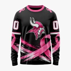 NFL Minnesota Vikings Personalized Pink Fights Breast Cancer 2026 Design Hoodie, TShirt, Sweatshirt, NFL Sporty Shirt Nfl Minnesota Vikings Personalized Pink Fights Breast Cancer 2026 Design Hoodie Tshirt Sweatshirt 4