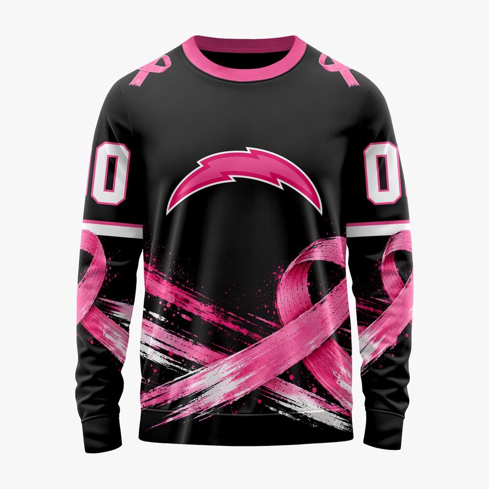 NFL Los Angeles Chargers Personalized Pink Fights Breast Cancer 2026 Design Hoodie, TShirt, Sweatshirt, NFL Sporty Shirt NFL Los Angeles Chargers Personalized Pink Fights Breast Cancer 2026 Design Hoodie, TShirt, Sweatshirt, NFL Sporty Shirt