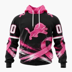 NFL Detroit Lions Personalized Pink Fights Breast Cancer 2026 Design Hoodie, TShirt, Sweatshirt, NFL Sporty Shirt Nfl Detroit Lions Personalized Pink Fights Breast Cancer 2026 Design Hoodie Tshirt Sweatshirt 1