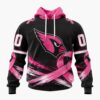 NFL Arizona Cardinals Personalized Pink Fights Breast Cancer 2026 Design Hoodie, TShirt, Sweatshirt, NFL Sporty Shirt Nfl Arizona Cardinals Personalized Pink Fights Breast Cancer 2026 Design Hoodie Tshirt Sweatshirt 1