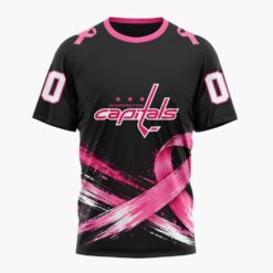 NHL Washington Capitals 2026 Hockey Pink Fights Breast Cancer Design Hoodie, TShirt, Sweatshirt, NHL 3D Game Day Tee Nhl Washington Capitals 2026 Hockey Pink Fights Breast Cancer Design Hoodie Tshirt Sweatshirt 2