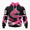 NHL Vancouver Canucks 2026 Hockey Pink Fights Breast Cancer Design Hoodie, TShirt, Sweatshirt, NHL 3D Game Day Tee Nhl Vancouver Canucks 2026 Hockey Pink Fights Breast Cancer Design Hoodie Tshirt Sweatshirt 1