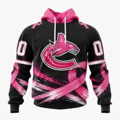 NHL Vancouver Canucks 2026 Hockey Pink Fights Breast Cancer Design Hoodie, TShirt, Sweatshirt, NHL 3D Game Day Tee Nhl Vancouver Canucks 2026 Hockey Pink Fights Breast Cancer Design Hoodie Tshirt Sweatshirt 1