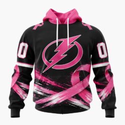 NHL Tampa Bay Lightning 2026 Hockey Pink Fights Breast Cancer Design Hoodie, TShirt, Sweatshirt, NHL 3D Game Day Tee Nhl Tampa Bay Lightning 2026 Hockey Pink Fights Breast Cancer Design Hoodie Tshirt Sweatshirt 1