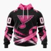 NHL St. Louis Blues 2026 Hockey Pink Fights Breast Cancer Design Hoodie, TShirt, Sweatshirt, NHL 3D Game Day Tee Nhl ST Louis Blues 2026 Hockey Pink Fights Breast Cancer Design Hoodie Tshirt Sweatshirt 1