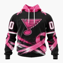 NHL St. Louis Blues 2026 Hockey Pink Fights Breast Cancer Design Hoodie, TShirt, Sweatshirt, NHL 3D Game Day Tee Nhl ST Louis Blues 2026 Hockey Pink Fights Breast Cancer Design Hoodie Tshirt Sweatshirt 1