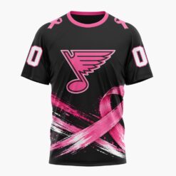 NHL St. Louis Blues 2026 Hockey Pink Fights Breast Cancer Design Hoodie, TShirt, Sweatshirt, NHL 3D Game Day Tee Nhl ST Louis Blues 2026 Hockey Pink Fights Breast Cancer Design Hoodie Tshirt Sweatshirt 2