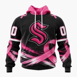 NHL Seattle Kraken 2026 Hockey Pink Fights Breast Cancer Design Hoodie, TShirt, Sweatshirt, NHL 3D Game Day Tee Nhl Seattle Kraken 2026 Hockey Pink Fights Breast Cancer Design Hoodie Tshirt Sweatshirt 1