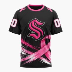 NHL Seattle Kraken 2026 Hockey Pink Fights Breast Cancer Design Hoodie, TShirt, Sweatshirt, NHL 3D Game Day Tee Nhl Seattle Kraken 2026 Hockey Pink Fights Breast Cancer Design Hoodie Tshirt Sweatshirt 2