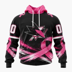 NHL San Jose Sharks 2026 Hockey Pink Fights Breast Cancer Design Hoodie, TShirt, Sweatshirt, NHL 3D Game Day Tee Nhl San Jose Sharks 2026 Hockey Pink Fights Breast Cancer Design Hoodie Tshirt Sweatshirt 1