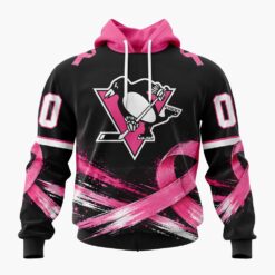 NHL Pittsburgh Penguins 2026 Hockey Pink Fights Breast Cancer Design Hoodie, TShirt, Sweatshirt, NHL 3D Game Day Tee Nhl Pittsburgh Penguins 2026 Hockey Pink Fights Breast Cancer Design Hoodie Tshirt Sweatshirt 1