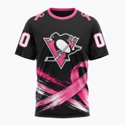 NHL Pittsburgh Penguins 2026 Hockey Pink Fights Breast Cancer Design Hoodie, TShirt, Sweatshirt, NHL 3D Game Day Tee Nhl Pittsburgh Penguins 2026 Hockey Pink Fights Breast Cancer Design Hoodie Tshirt Sweatshirt 2