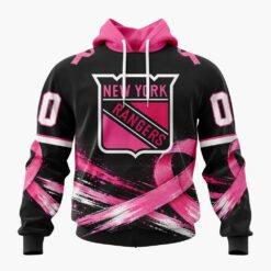 NHL New York Rangers 2026 Hockey Pink Fights Breast Cancer Design Hoodie, TShirt, Sweatshirt, NHL 3D Game Day Tee Nhl New York Rangers 2026 Hockey Pink Fights Breast Cancer Design Hoodie Tshirt Sweatshirt 1