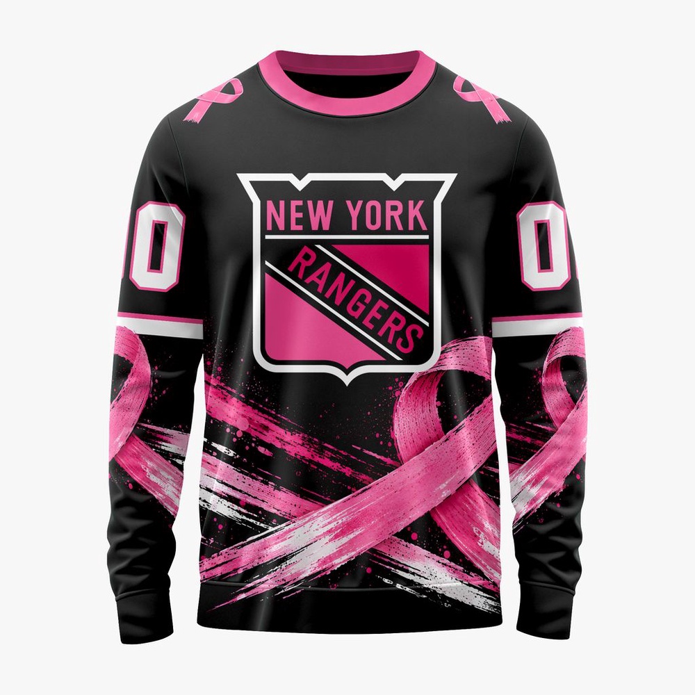 NHL New York Rangers 2026 Hockey Pink Fights Breast Cancer Design Hoodie, TShirt, Sweatshirt, NHL 3D Game Day Tee NHL New York Rangers 2026 Hockey Pink Fights Breast Cancer Design Hoodie, TShirt, Sweatshirt, NHL 3D Game Day Tee