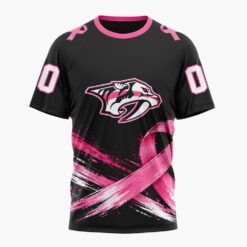 NHL Nashville Predators 2026 Hockey Pink Fights Breast Cancer Design Hoodie, TShirt, Sweatshirt, NHL 3D Game Day Tee Nhl Nashville Predators 2026 Hockey Pink Fights Breast Cancer Design Hoodie Tshirt Sweatshirt 2