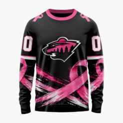 NHL Minnesota Wild 2026 Hockey Pink Fights Breast Cancer Design Hoodie, TShirt, Sweatshirt, NHL 3D Game Day Tee 7 NHL Minnesota Wild 2026 Hockey Pink Fights Breast Cancer Design Hoodie, TShirt, Sweatshirt, NHL 3D Game Day Tee Nhl Minnesota Wild 2026 Hockey Pink Fights Breast Cancer Design Hoodie Tshirt Sweatshirt 4