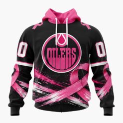 NHL Edmonton Oilers 2026 Hockey Pink Fights Breast Cancer Design Hoodie, TShirt, Sweatshirt, NHL 3D Game Day Tee Nhl Edmonton Oilers 2026 Hockey Pink Fights Breast Cancer Design Hoodie Tshirt Sweatshirt 1